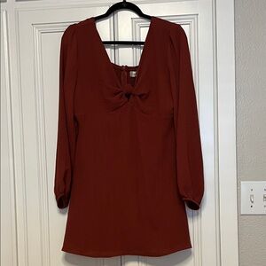 Altar'd State Rust Dress